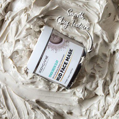 MY BODYCARE French Green Clay, Skin purifying Detox Cleanses Mud Face Mask