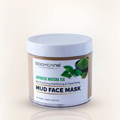 MY BODYCARE Japanese Match Tea Skin purifying Mattifying & Clarifying MUD FACE MASK