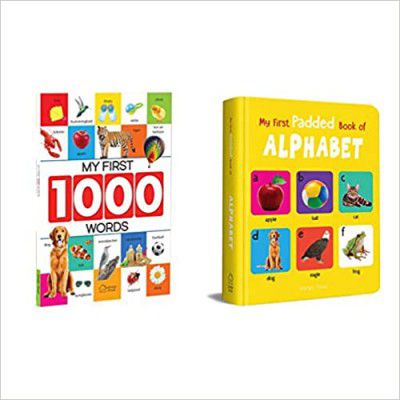 My First 1000 Words: Early Learning Picture Book to Learn Alphabet, Numbers, Shapes and Colours