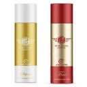 My Fragrance Original Impulse or fire Deodorant Set For Men 165ml Each (Combo Of 2)...