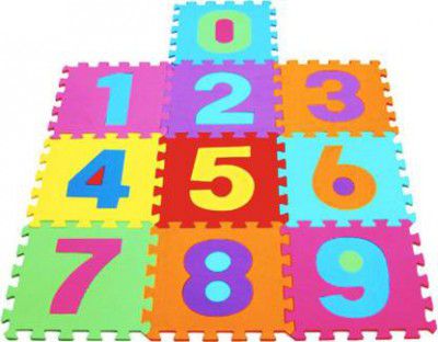My New Born Plastic Baby Play Mat  (Multicolor, Medium)