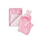 MY NEWBORN 3-in-1 Hooded Baby Blanket Wrapper (Pink) | Towel for Baby Boy and Girl | All Season Soft Swaddle for 0-12 Months | Nursing Baby Gift | Unisex Comforter | Receiving Blanket...