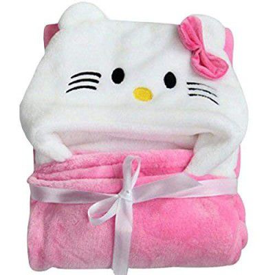 MY NEWBORN Baby Towel Bathrobe Hooded Blanket Wrapper | Hooded Towel For New Born | Hooded Bath Towel | Hooded Sleeping Bag | Baby Carrier | Baby Product | Baby Towel For 1-2 Years | Blanket For Kids