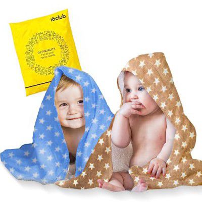 MY NEWBORN by 10CLUB 3-in-1 Hooded Baby Blanket Wrappers - Set of 2