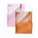My Newborn Fast Dry Sheet - Pack of 2 (Pink, Beige)...