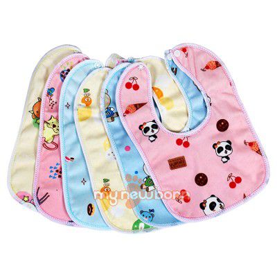 My Newborn Soft Cotton Printed Mitten, Booties and Cap Combo 6 Pcs (0-3 Months)