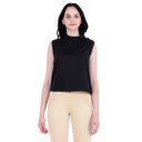 My Swag Stylish Latest Ladies Gown Designer Dresses for Women's Solid Sleeveless Crop Top...