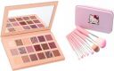 MY TYA Fashion Nude Eyeshadow Makeup Kit + Hello Kitty Makeup Brushes...