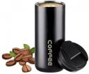 MYBURRGH Vacuum Insulated Hot & Cold Double Wall Thermosteel Travel Mug, Black 400 ml Coffee Mug…...
