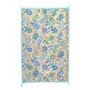 MYFA 2 in 1 Dry Sheet with Towel for Bed and Mattress Protection for Babies (Blue) - Pack of 1...