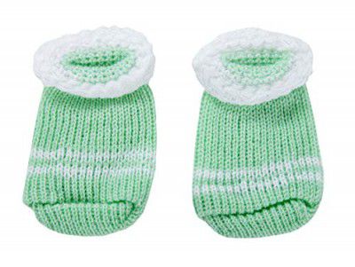 MYFA Cute Bootie for Infants, Babies (Green) | Infant Shoe/Booties Collection for Girls & Boys (Green)