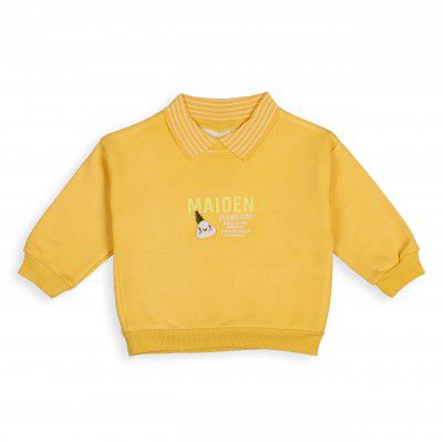 MYFA Girls Collared Sweatshirt | Winter Collection for Babies & Kids