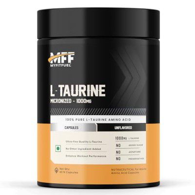 MyFitFuel L-Taurine (1000mg) 60 Capsules