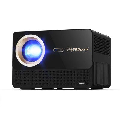MyFitSpark CINEMAGIC 101 TrueColors Native 1080P HDR10 4K Support Home Cinema Android Projector