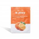 MyGlamm K.Play Brightening Sheet Mask, 20 ml | Infused With Mandarin & White Truffle| Moisturising Face Sheet Mask...