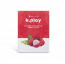 MyGlamm K.Play Lychee Hydrating Sheet Mask, 20 ml | Infused With Lychee & Black Truffle| For Dry and Damaged Skin...