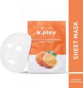 MyGlamm K.PLAY MANDARIN BRIGHTENING SHEET MASK (20 g)...