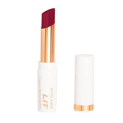 MyGlamm LIT Creamy Matte Lipstick-LIIT-3.7gm