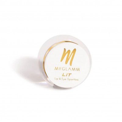 MyGlamm LIT Lip & Eye Sparkles-Regina (Pink)-8.5 ml Lip Stain