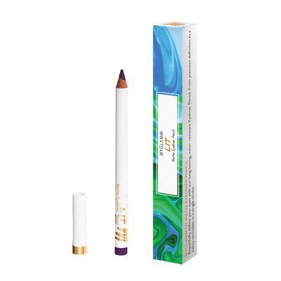 MyGlamm LIT Matte Eyeliner Pencil-Wicked (Purple)-1.14 gm | Waterproof Matte Finish| Precision Eyeliner Pencil with Intense Colour Payoff