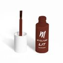 MyGlamm LIT Nail Enamel-Man Eater (Red)-7ml | Nail Polish | Nail Paint | Long Lasting Nail Polish | Chip Resistant | Glossy Finish...