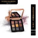 Myglamm Manish Malhotra Beauty 9 In 1 Eyeshadow Palette-Rendezvous (Metallic)-9 gm | Highly Pigmented, Easy To Blend | Eyeshadow Palette With 3 Finishes...
