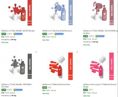 Myglamm Nail Polish Starts ₹44 | Upto 76% Off