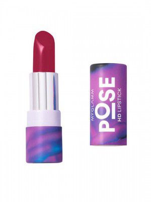 MyGlamm POSE HD Lipstick-Raspberry-4g