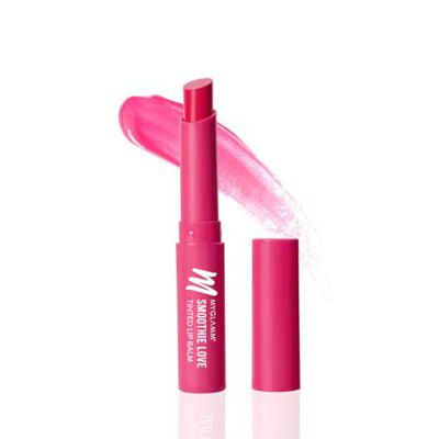 MyGlamm Smoothie Love Tinted Lip Balm - Raspberry Crush (Pink) | Hydrating, Moisturising Lip Balm with Vitamin E & Hyaluronic Acid(1.5g)