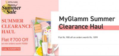 MyGlamm Summer Clearance Haul | Flat Rs 900 Off On Orders Worth Rs 1099