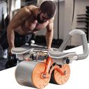 MYHEART Ab Roller Wheel Automatic Return Abdominal Wheel Home Gym Strength Training(abdominal wheel)...