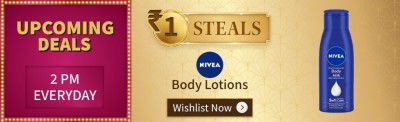 Myntra ₹1 Loot: Body Lotion at Just ₹1