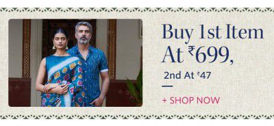 Myntra - Buy 1st Item at Rs.699 & 2nd at Just Rs. 47
