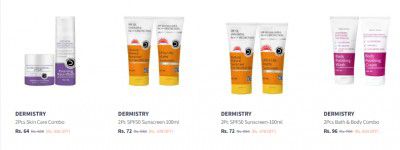 Myntra : Dermistry Personal Care Products Upto 89% off