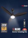 Myntra Elegant Homes X DigiSmart Brown Autum Remote Control With LED Light Ceiling Fan...