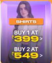 Myntra Genz Store: Buy 2 Shirts at ₹549 | For Women + Get extra 10% off fwd pass...