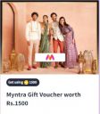 Myntra Insider - Get ₹1500 Myntra Giftcard Using 1500 supercoin...