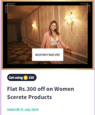 Myntra Insiders: Flat 300₹ Off on Women Scerete Products | Using 150 SuperCoins