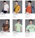 Myntra : Kenneth Cole Men's T-shirts at Rs 149...