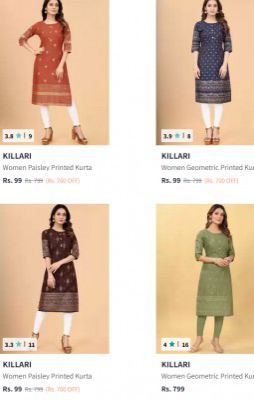 MYNTRA LOOT @ ₹99