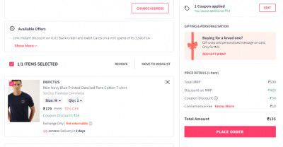 Myntra Loot : Flat 70% Off + Extra 30% Off Code