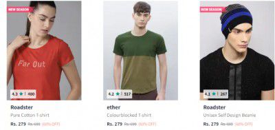Myntra Loot : Get 84% Off On Branded Products With Coupon
