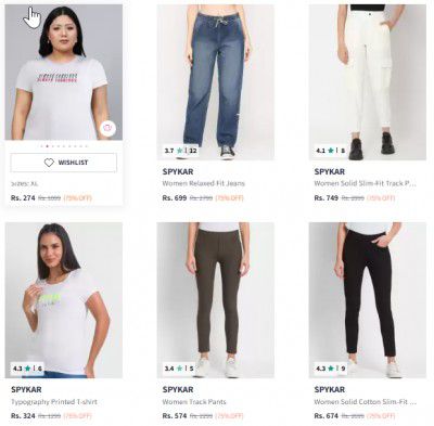 Myntra Loot : Upto 82% Off On Women Clothing.