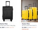 Myntra Loot : Upto 87% OFF - Trolley Bags + Extra 30% Coupon...