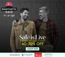 Myntra Mantastic Sale: 40% - 70% Discount...