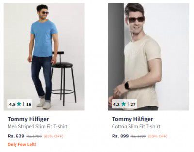 Myntra : Upto 63% Off On Tommy Hilfiger Mens Clothing | Starts At ₹799