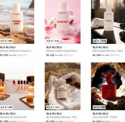 Myntra: UP TO 81% OFF - Bla Bli Blu Perfume