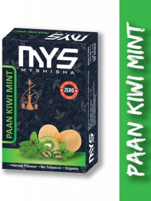 MYSHISHA Premium Quality Herbal (Paan Kiwi Mint) Hookah Flavor  (50 g)