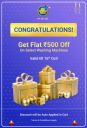 Mystery Box - ₹500 off on Washing Machine - Flipkart Diwali Sale...