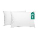 MYTRIDENT Urban Comfort Pillows Set 100% Polyester | Pack of 2 Pillows | Vacuum Packed Pillows...